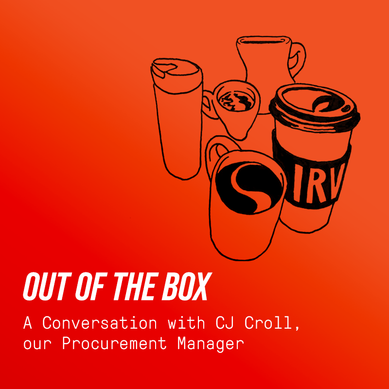Out Of The Box: A Conversation with CJ Croll, our Procurement Manager