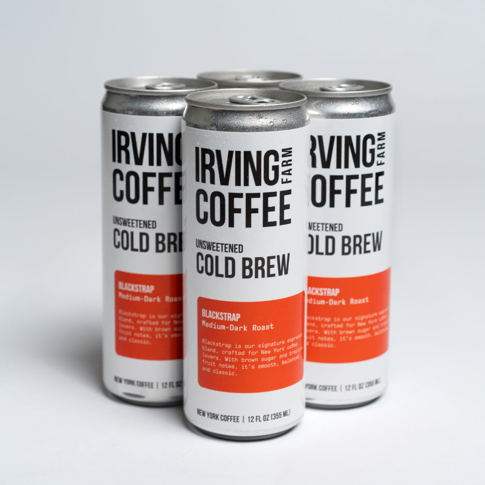 Cold Brew Can, Four Pack - Irving Farm New York