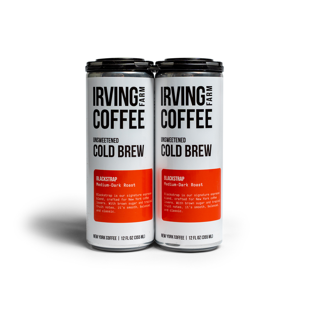 Cold Brew Can, Four Pack - Irving Farm New York