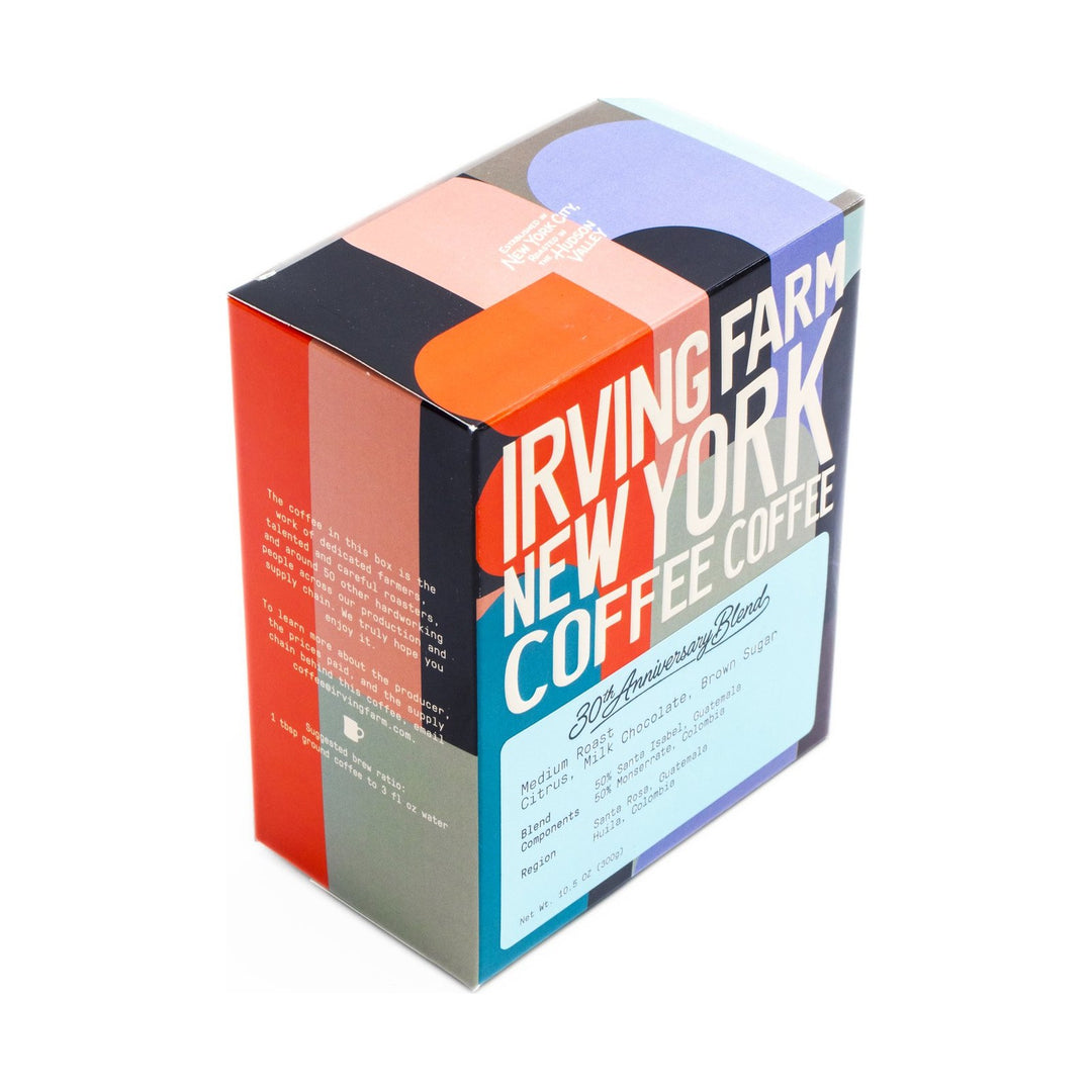 30th Anniversary Blend box, seen from above, 2 of 4