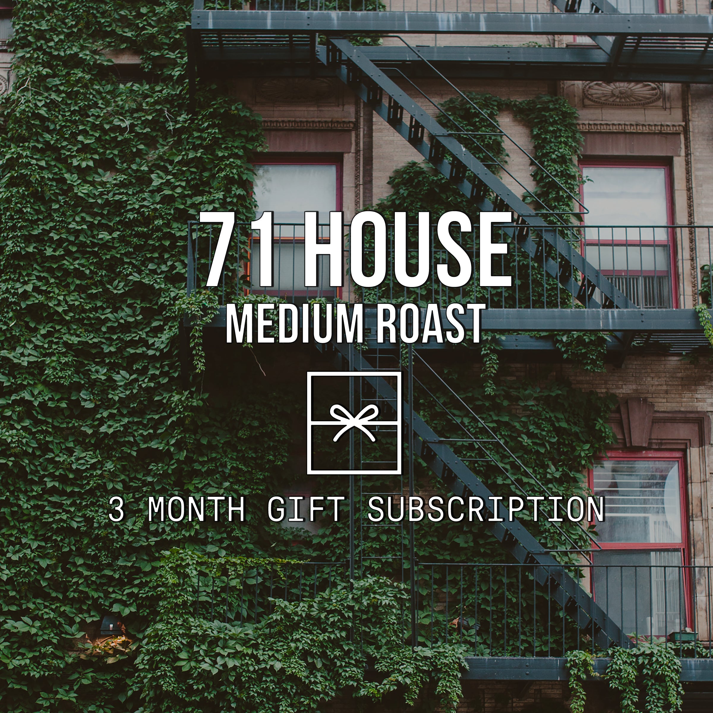 71 House | Medium Roast <br> 2 BAGS / MONTHLY / 3 MONTHS - Irving Farm New York