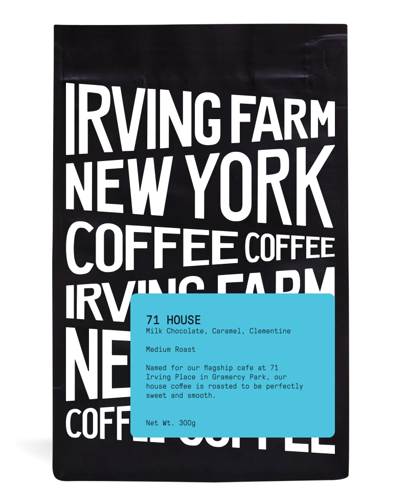 71 House | Medium Roast <br> 3 BAGS / MONTHLY / 3 MONTHS - Irving Farm New York