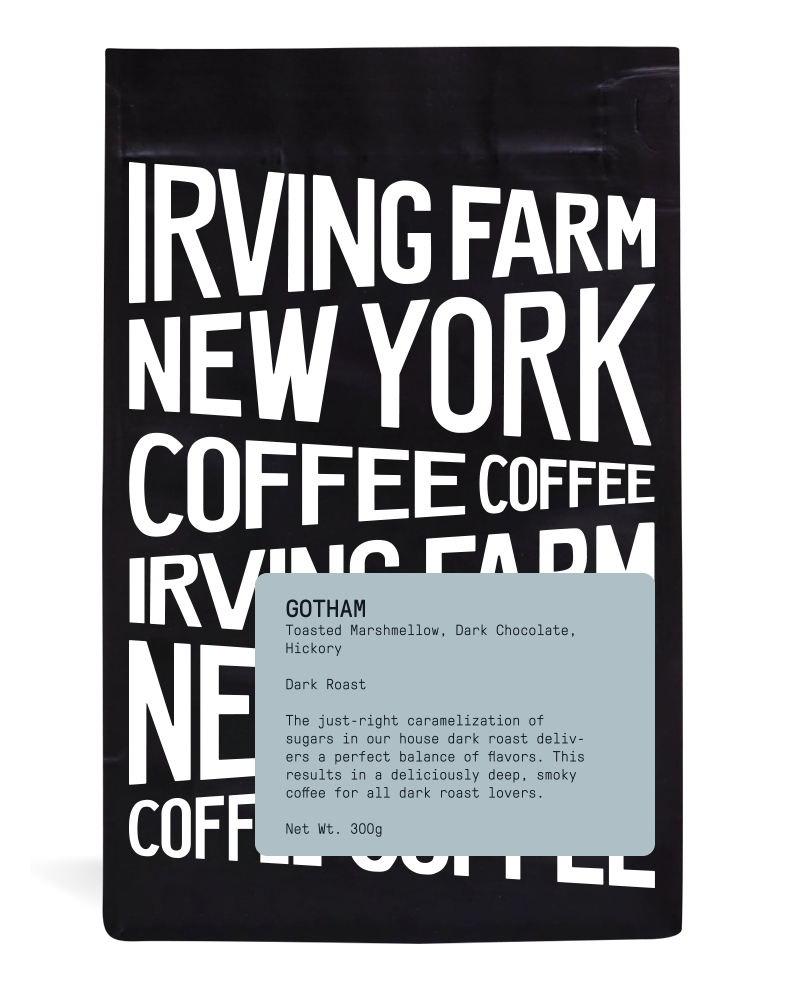 Gotham | Dark Roast <br> 2 BAGS / MONTHLY / 12 MONTHS - Irving Farm New York