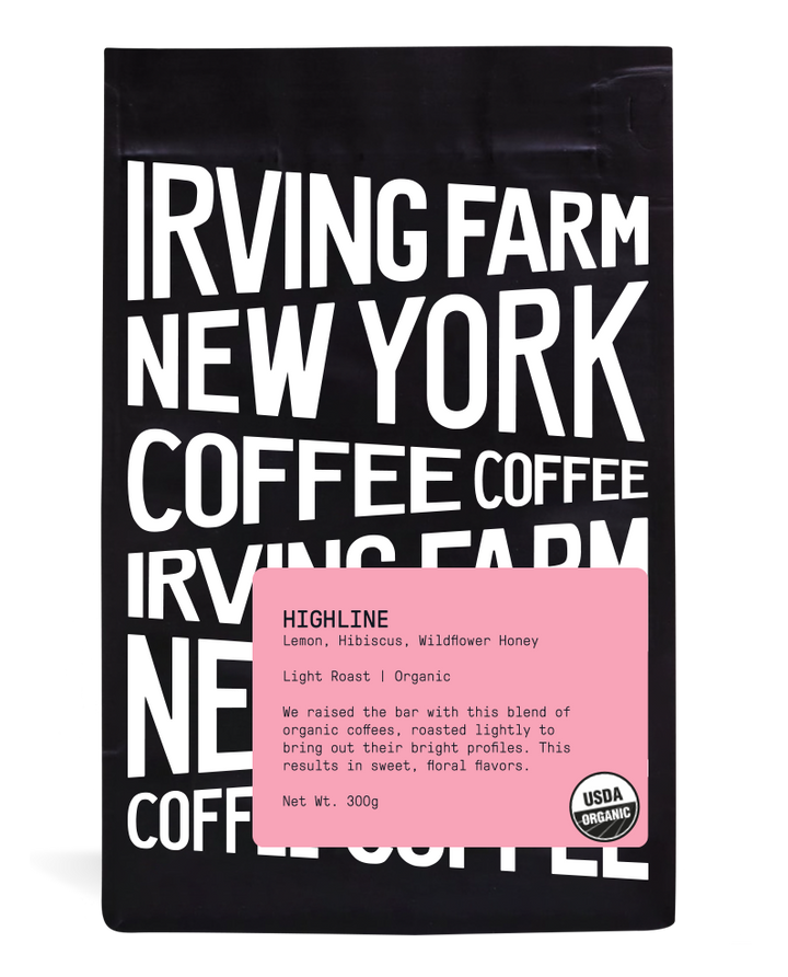 Highline | Light Roast | Organic <br>2 bags / Monthly / 6 Months - Irving Farm New York